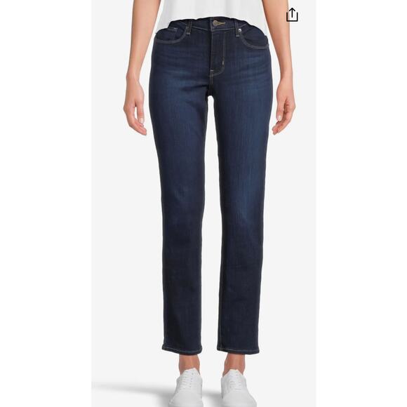 Levi’s women classic straight jeans in Cobalt Haze. Size 4 - Picture 1 of 8